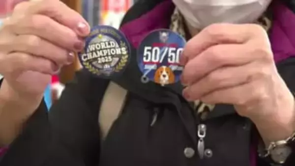 ワールドシリーズ連覇ステッカー配布　大谷翔平選手のふるさと岩手・奥州市で