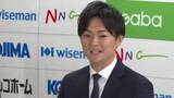 「いわてグルージャ盛岡　菅野航新オーナーが会見　Ｊ3復帰へ決意語る　岩手県盛岡市」の画像1