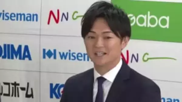 いわてグルージャ盛岡　菅野航新オーナーが会見　Ｊ3復帰へ決意語る　岩手県盛岡市