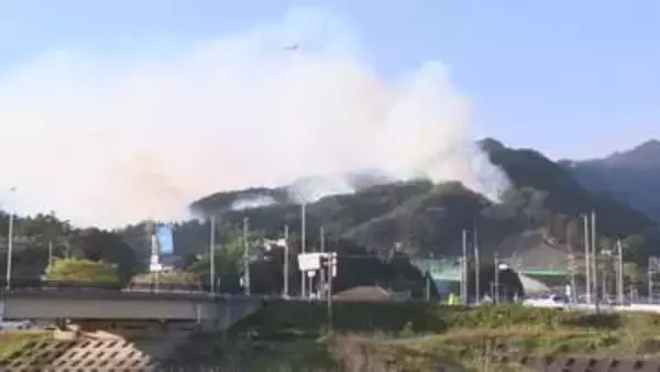 岩手・大槌山林火災、焼失面積92ha拡大し1373haに　災害派遣福祉チーム「DWAT」活動開始　夜を徹しての消火活動