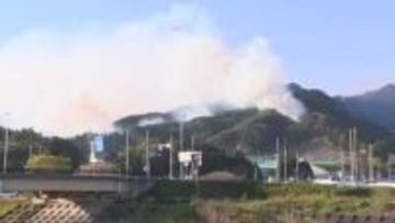 岩手・大槌山林火災、焼失面積92ha拡大し1373haに　災害派遣福祉チーム「DWAT」活動開始　夜を徹しての消火活動