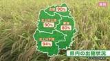 「岩手県内の水稲92％で出穂　県が高温への対応呼びかけ」の画像1