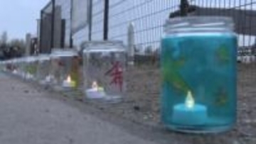 中学生が鎮魂のキャンドル点灯　東日本大震災15年　岩手県陸前高田市