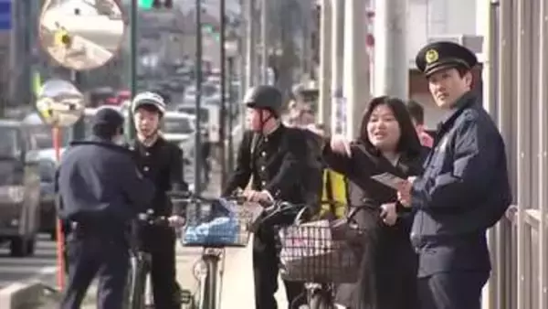 自転車“青切符”制度　県内初摘発　盛岡市内で「信号無視」　岩手県