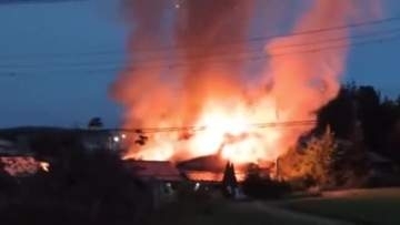 矢巾町で住宅1棟全焼 2人死亡　80代と60代の親子か　身元の確認と出火原因調査　岩手県