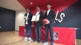 「岩手ビッグブルズ×ＯＷＬＳ岩手が包括連携協定　集客などの分野で協力　岩手県」の画像1