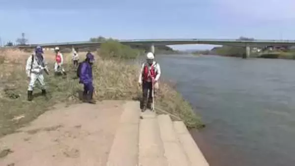 ＧＷ前に川辺の安全点検　岩手県内58カ所で実施