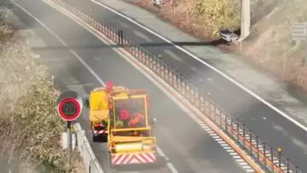 バイク事故で意識不明の男性死亡　岩手・北上市の秋田自動車道