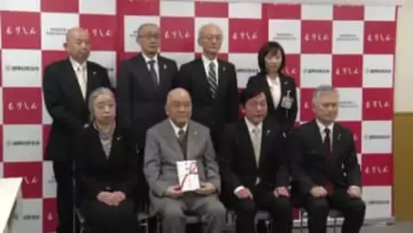 盛岡信金 岩手保護院に寄付　出所者らの更生を支援　岩手県