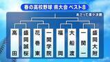 「花巻東、盛岡大附、一関一などベスト8出そろう　春の高校野球岩手県大会」の画像1