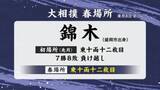 「錦木（岩手・盛岡市出身） 春場所も東十両十二枚目　大相撲番付発表」の画像1