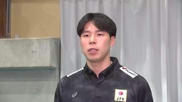 バレー男子日本代表が紫波町で合宿開始　カタールとの親善試合を前に歓迎セレモニー　岩手県