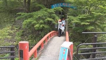 滝観洞で入洞者5万人突破　観光センターリニューアルから2年4ヵ月　岩手県住田町