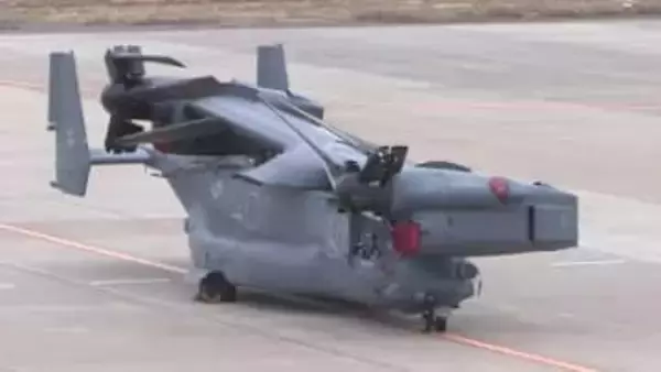 米軍オスプレイ花巻空港に「予防着陸」から2日　飛行中に警告灯が点灯　岩手県花巻市