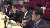 「ダム貯蔵ワインお披露目会　花巻市の田瀬ダム　岩手県」の画像1