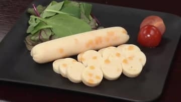 子どもの食育に鶏肉ソーセージ　一関市の鶏肉生産加工会社が寄付　岩手県