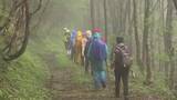 「栗駒山　笊森コース18年ぶり開通　岩手・宮城内陸地震で通行止め　岩手県一関市」の画像1