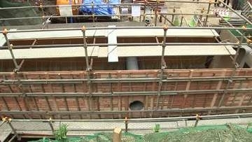 被災木を治山ダム整備に活用　大船渡山林火災　岩手県