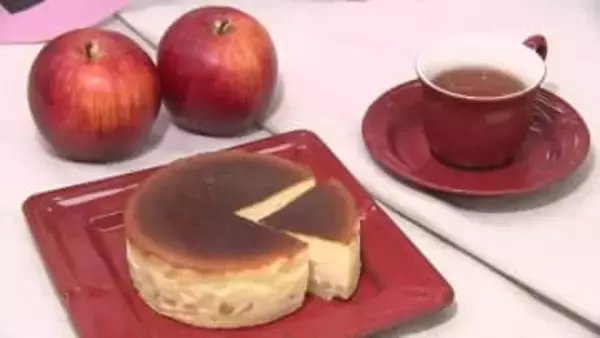 矢巾町産「紅玉」使用のチーズケーキ発売　町と洋菓子店が共同開発　岩手県