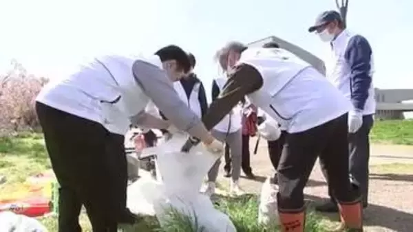 社会奉仕団体が清掃活動　地球環境について考える「アースデイ」　岩手県盛岡市