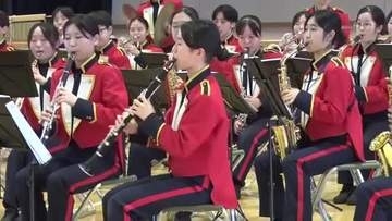 大阪府の吹奏楽部高校生が復興支援　大船渡市の児童と交流　岩手県