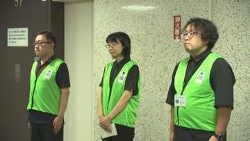 熊本地震 県の保健師チーム出発式　避難者の健康状態確認へ　岩手県