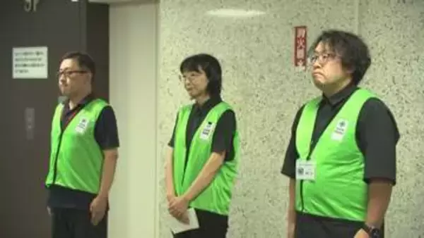 熊本地震 県の保健師チーム出発式　避難者の健康状態確認へ　岩手県