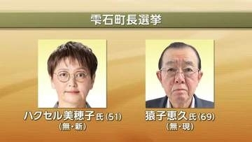 雫石町長選告示　現新2人立候補　10月25日投開票　岩手県