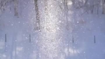 【動画あり】氷点下の芸術 「ダイヤモンドダスト」盛岡市薮川でー19.9℃　訪れた人「お金で買えないもの、絶景」　岩手県