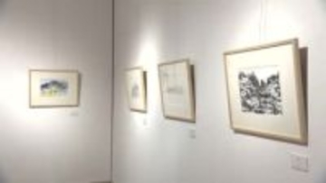 復興さなかの大船渡市スケッチ展　盛岡市で開催　東日本大震災から15年　岩手県