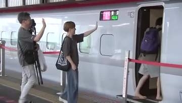お盆のUターンラッシュピーク　東北新幹線、朝から混雑　岩手県