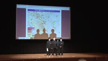 中学生が地域住民に防災教室　水害から身を守るため　岩手県盛岡市