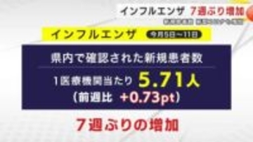 インフルエンザ新規患者数7週ぶり増加　新型コロナも増加　岩手県