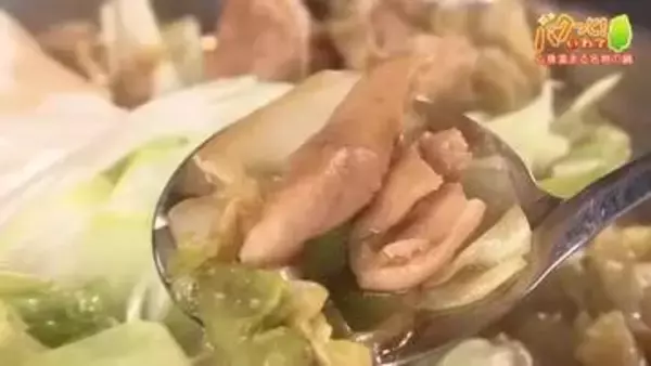 こだわりの「特上豚ホルモン鍋定食」朝どりキャベツと希少部位「てっぽう」の最強コンビ　岩手・雫石町