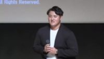 スタンフォード大の佐々木麟太郎選手がサプライズ登壇 「可能性の幅を広げたいと思った」岩手・盛岡市での講演会で