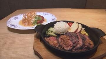 限定メニューの「盛岡りんごフェア」　盛岡駅ビルなどの12店舗で実施　岩手県盛岡市