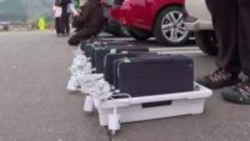 町内すべての学校が休校　学習用のタブレット端末を配布　岩手・大槌町山林火災