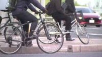 「信号無視」「携帯電話使用」で2人摘発　自転車“青切符”制度　岩手県内で初摘発