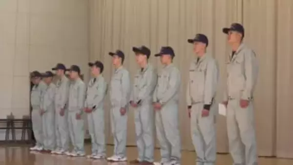 ハワイ沖での実習へ壮行式　宮古水産が実習船「りあす丸」で航海　岩手県宮古市