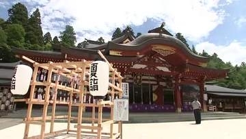 「夏詣」残り半年の無病息災を祈願　盛岡八幡宮でも限定の催し実施　岩手県盛岡市