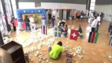 避難経験の児童も笑顔　山林火災の岩手・大槌町で子ども向けイベント開催