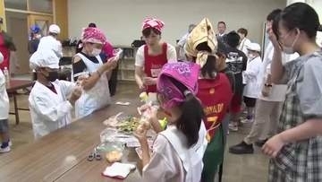 「災害時の食事の大切さ」 閉校を控える小学校で防災学習　卒業生の栄養士が児童に伝える　岩手・釜石市