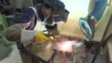 溶接技術競技会　高校生が火花散らす　岩手県花巻市