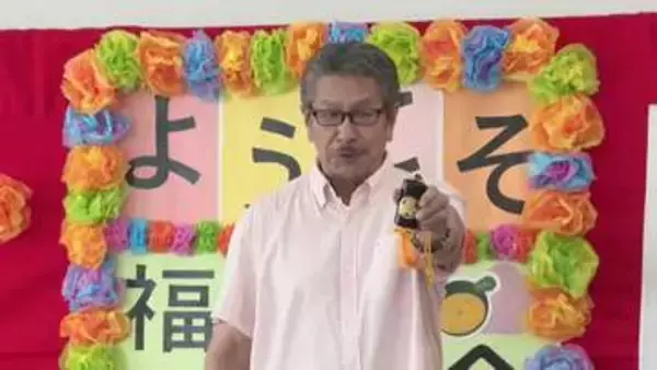“飛猿”野村将希さん　高齢者と交流　水戸黄門ファンも感激　岩手県一関市