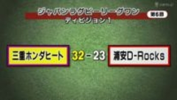 三重ホンダヒートが今季初勝利　浦安に逆転勝ち