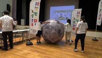 体験型防災イベント　家族連れでにぎわう