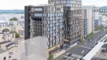 地上13階建て　152室のホテルも　近鉄四日市駅前に新たな複合ビル　28年春開業へ