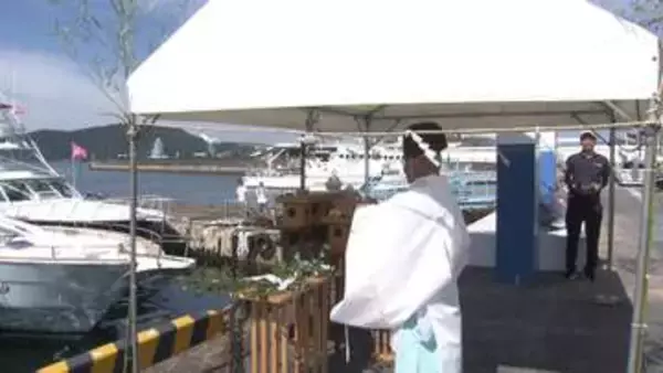 全国から釣りファン集う鳥羽の夏　ビルフィッシュ大会前に安全祈願