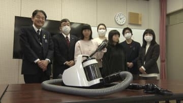 障がいのある子どもたちを支援　東芝が福祉施設に掃除機贈呈