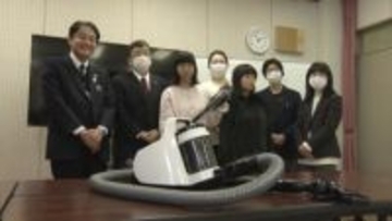 障がいのある子どもたちを支援　東芝が福祉施設に掃除機贈呈